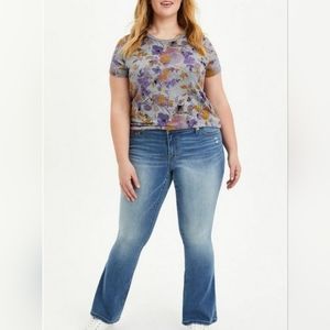 Torrid Perfect Super Soft Crew Neck Short Sleeve Tee